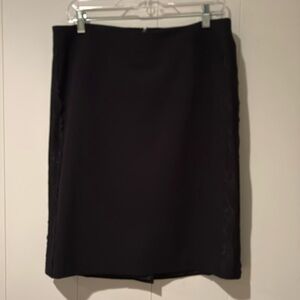 Mossimo black pencil skirt size 8